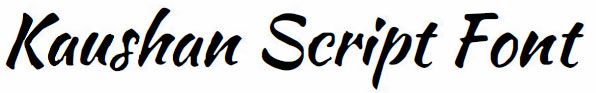 Kaushan Script
